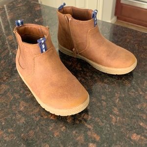 Cat & Jack Boys 10 Brown Boots